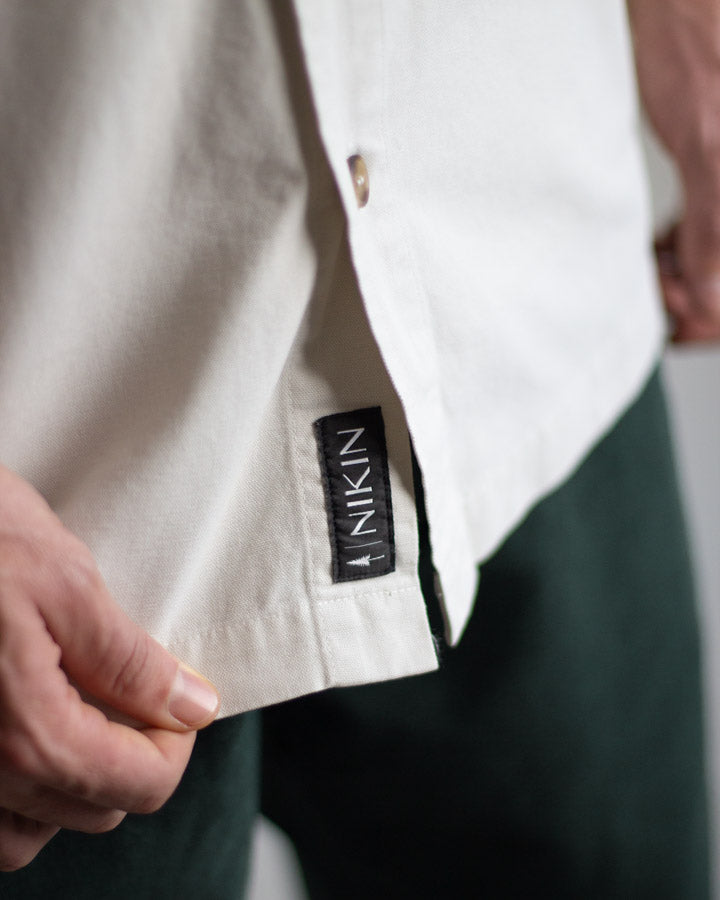 TreePlanter Overshirt Workwear Short Sleeve White Sand