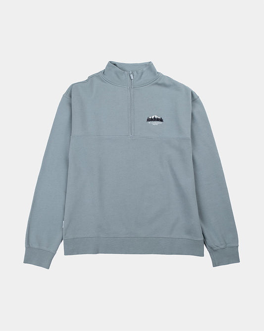 TreeSweater Quarter Zip Muntogna Bleu Élémentaire