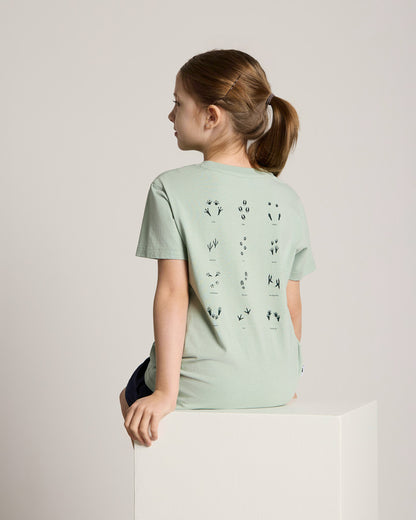 TreeShirt Wildlife Kids Dusty Mint