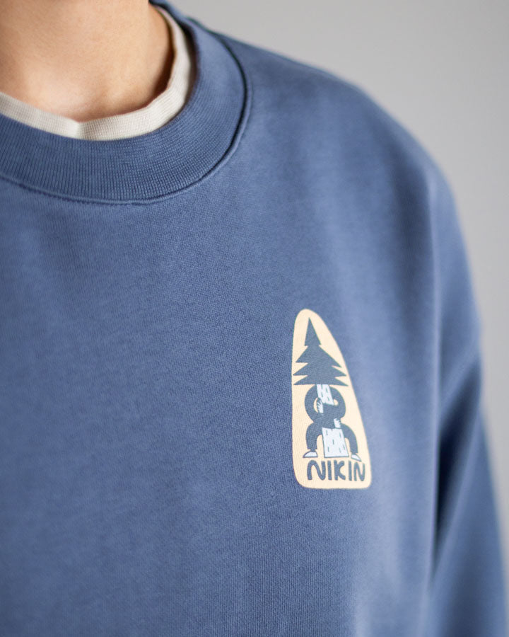 TreeSweater Anniversary Relaxed Women Slate Blue