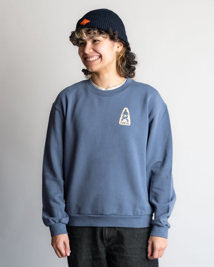 TreeSweater Anniversary Relaxed Women Slate Blue