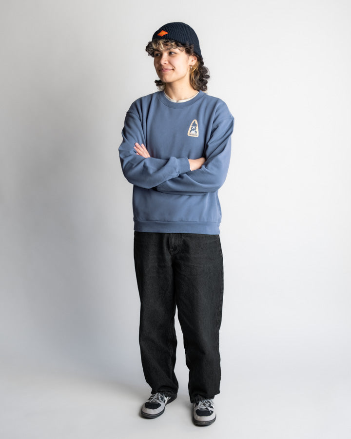 TreeSweater Anniversary Relaxed Women Slate Blue