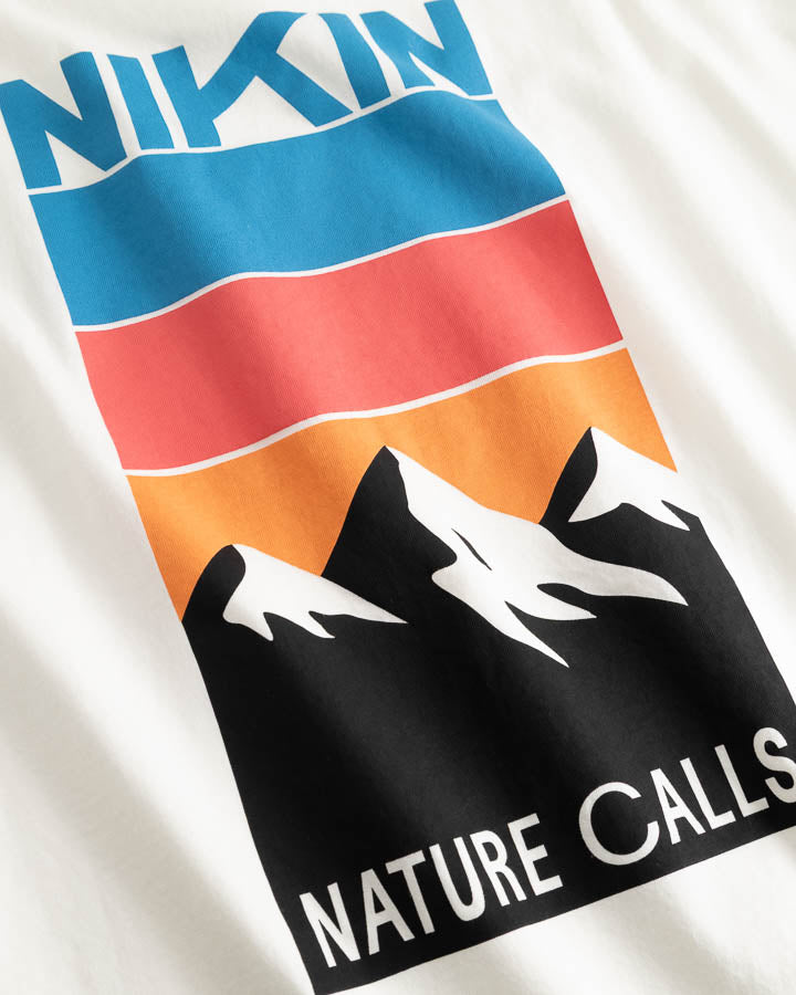 TreeShirt Nature Calls Relaxed White