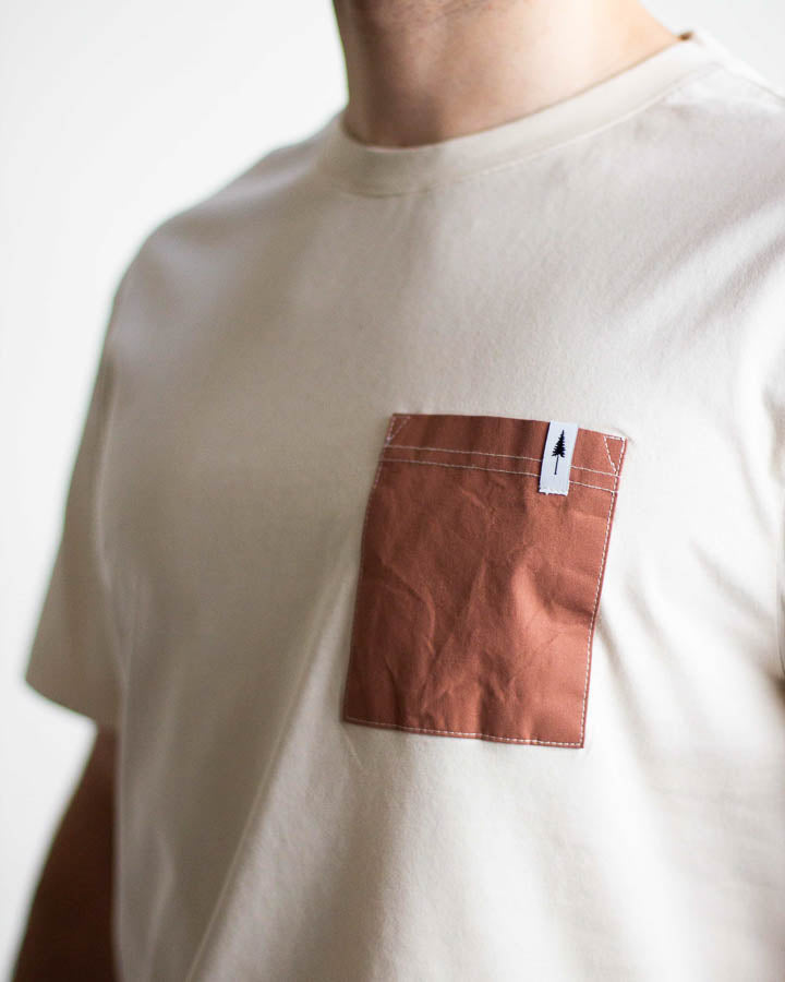 TreeShirt Pocket Sparrow Chalk