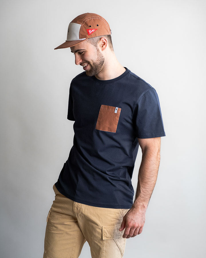 TreeShirt Pocket Sparrow Dark Navy