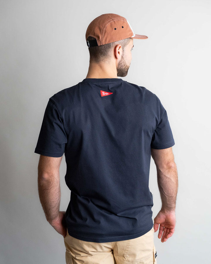 TreeShirt Pocket Spatz Bleu marine foncé