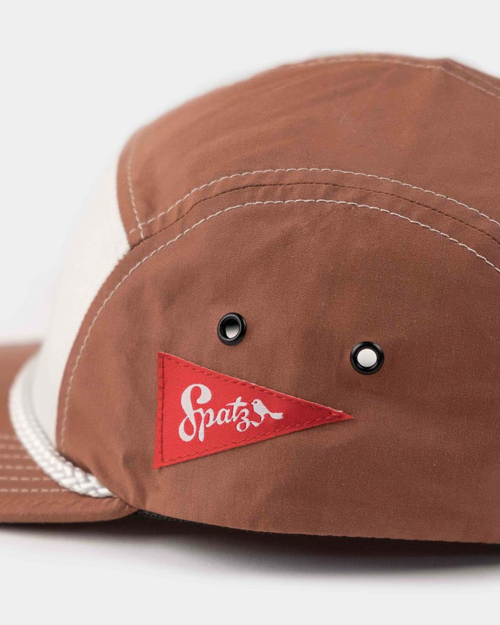 Casquette TreeCap 5 panneaux, couleur fauve