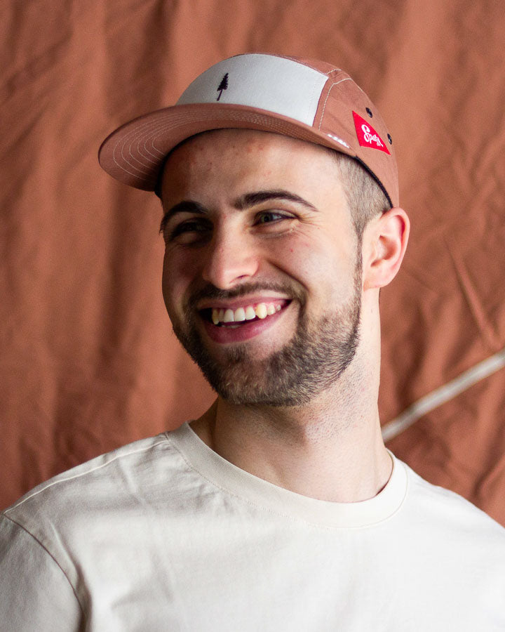 Casquette TreeCap 5 panneaux, couleur fauve