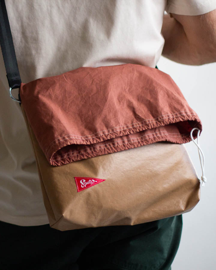 TreeBag Crossbody Spatz marron fauve-beige