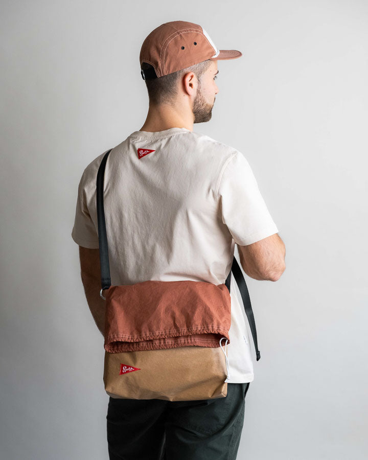 TreeBag Crossbody Spatz marron fauve-beige