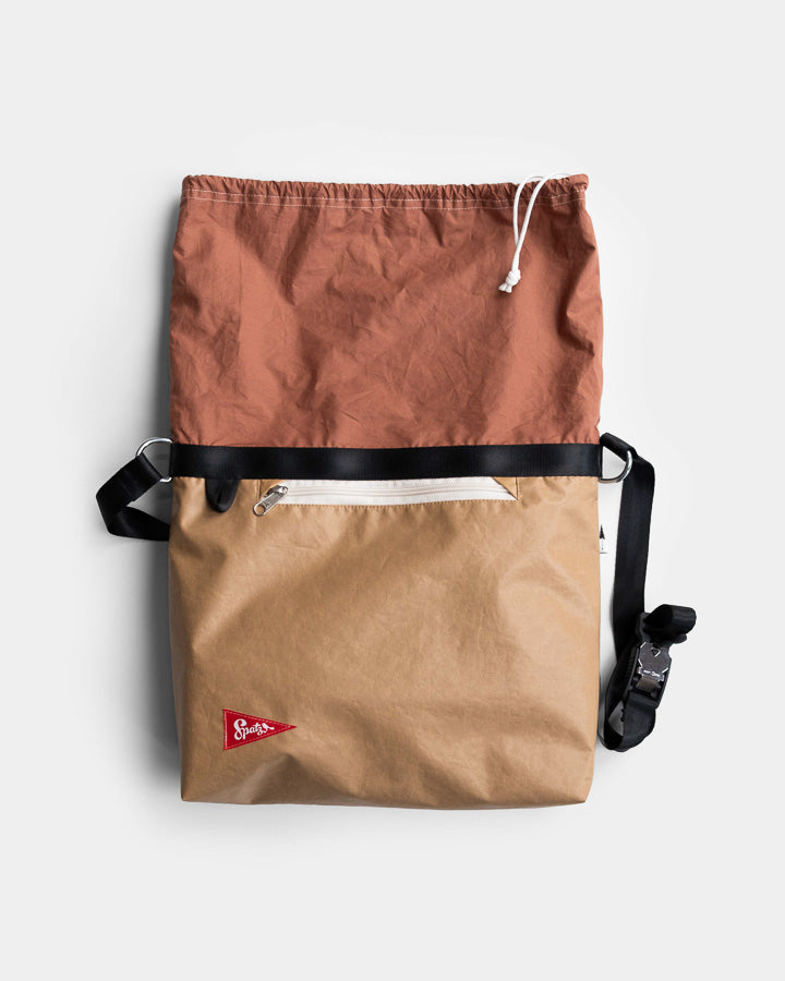 TreeBag Crossbody Spatz marron fauve-beige