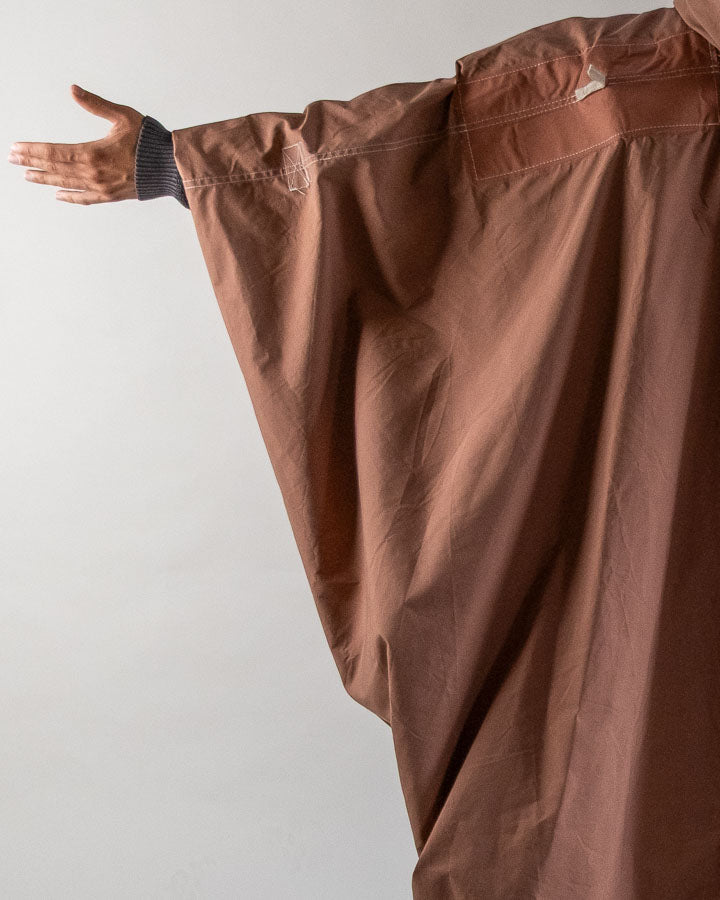 Poncho de bivouac Spatz, brun fauve