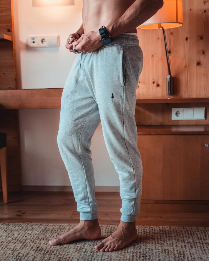 TreePants Jogging Grey Mel - PANTS - NIKIN EU