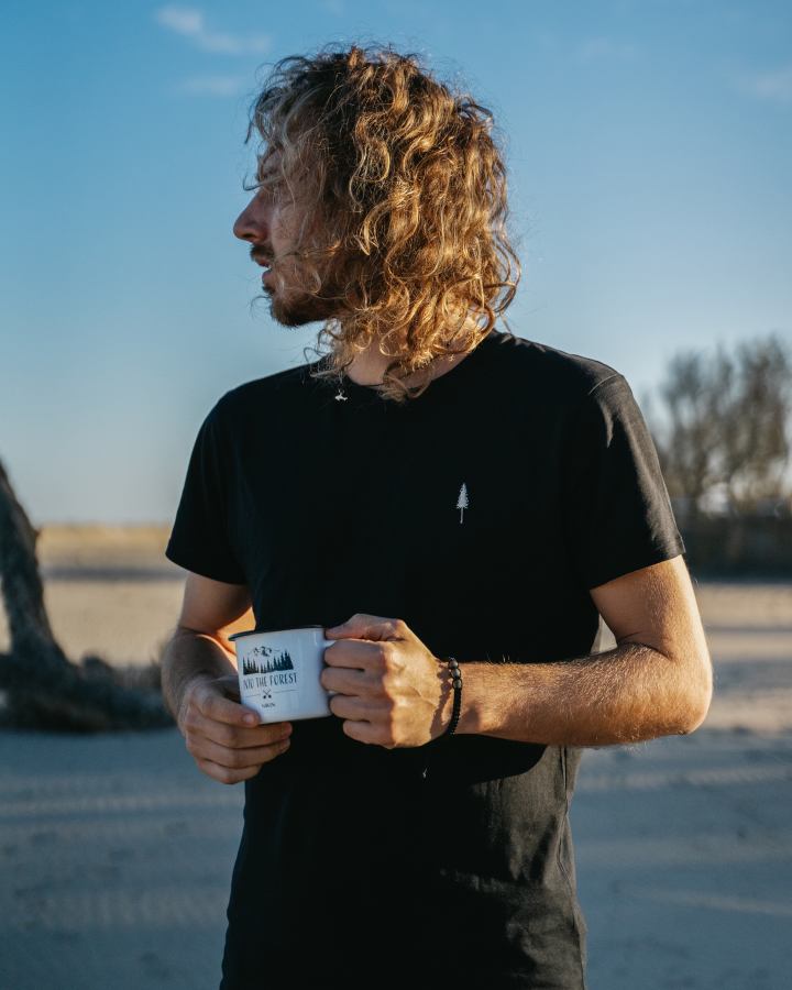 TreeShirt Black - TSHIRT - NIKIN EU