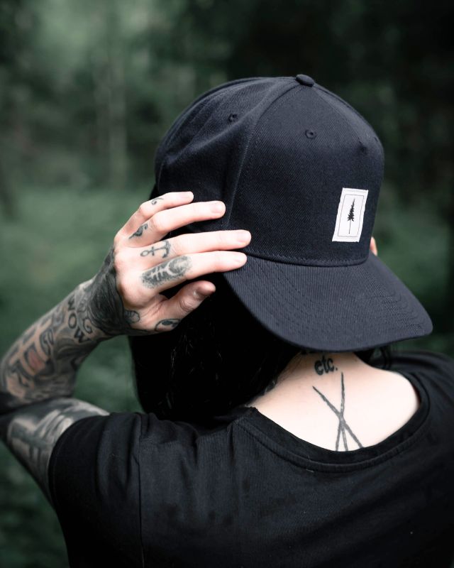 TreeCap Snap Classic Black - CAP - NIKIN EU