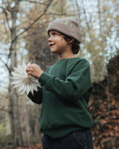 TreeSweater Kids Olive Mel