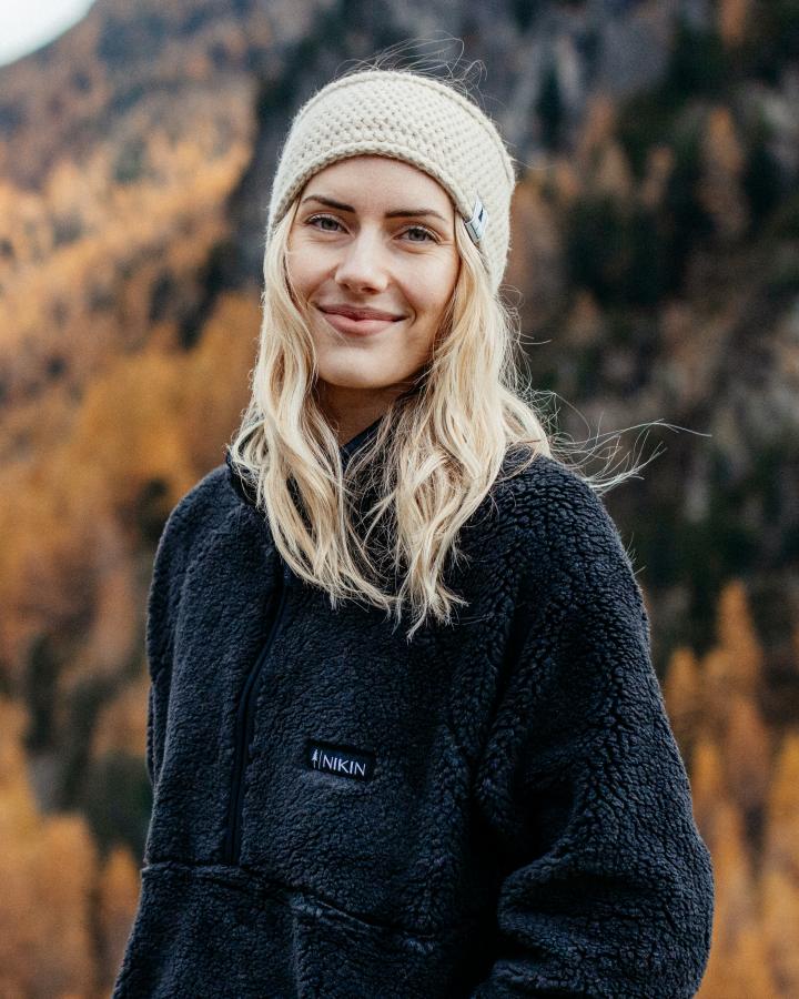 TreeFleece Pullover Teddy Women Dark Anthracite - PULLOVER - NIKIN EU