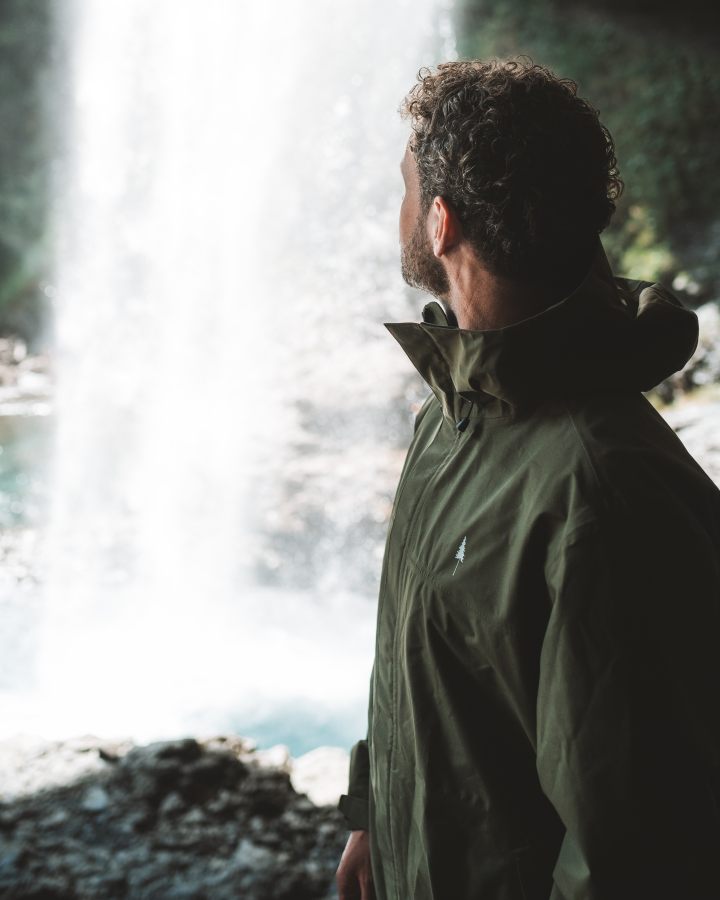 TreeJacket Rain Dark Olive - JACKET - NIKIN EU