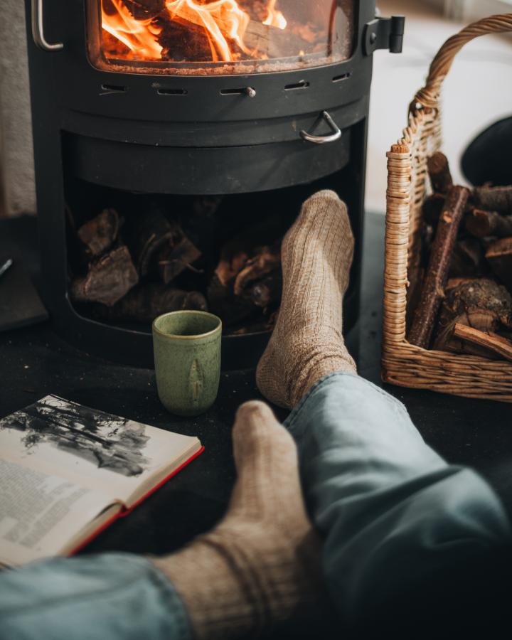 TreeSocks Cosy Women Beige Mel - SOCKS - NIKIN EU