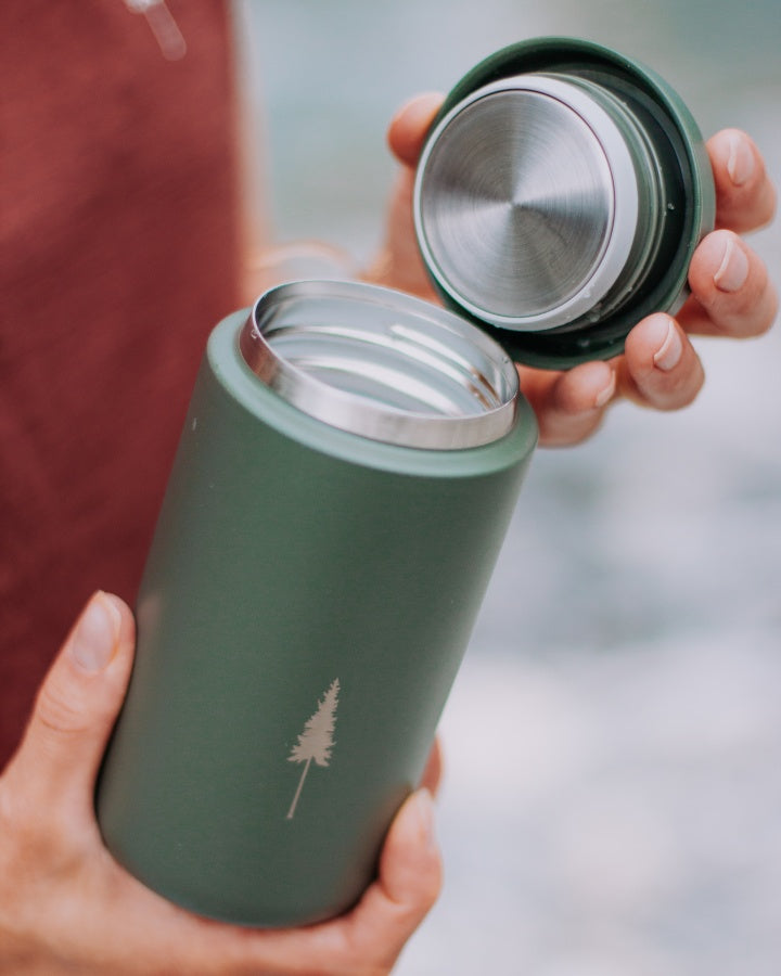 TreeMug Bottle Ceramic Ash Green