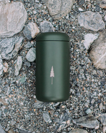 TreeMug Bottle Ceramic Ash Green