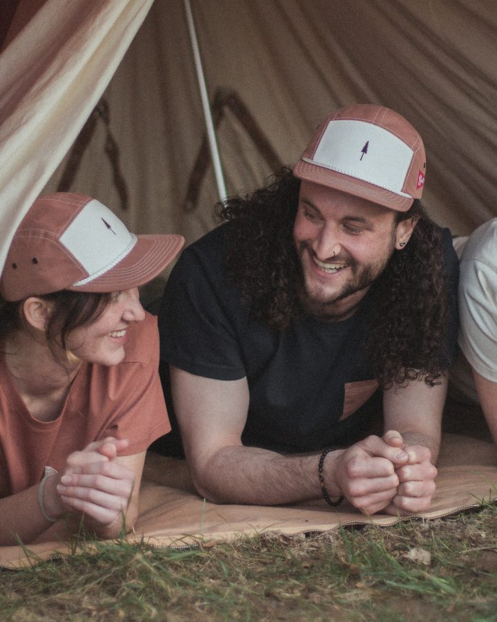 Casquette TreeCap 5 panneaux, couleur fauve