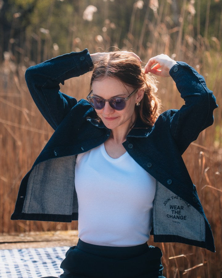 TreeJacket Denim RecCotton Women's Dark Indigo