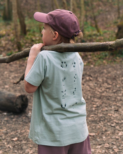 TreeShirt Wildlife Kids Dusty Mint