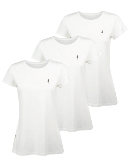 TreeShirt Femmes White 3-Pack