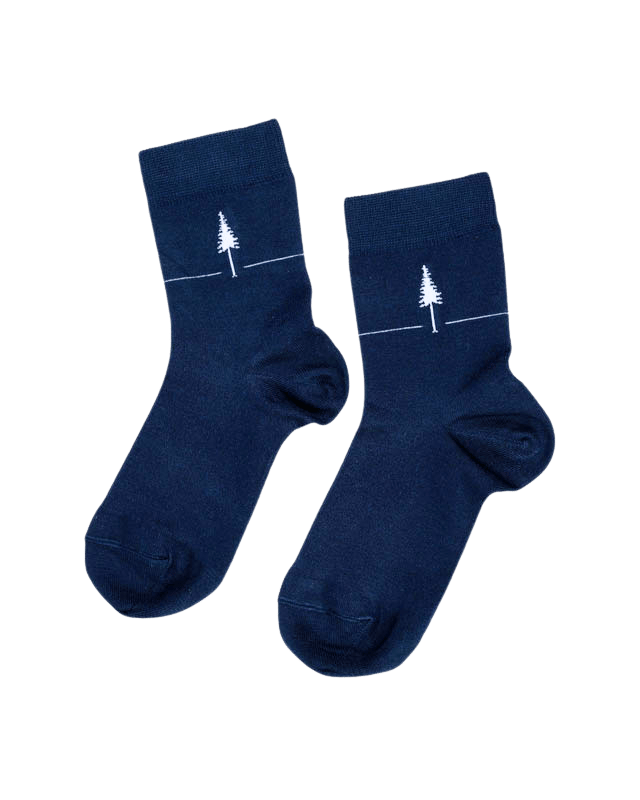 TreeSocks Standard Single Navy - SOCKS - NIKIN EU