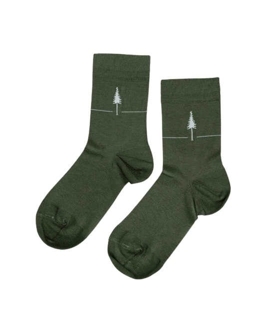 TreeSocks Standard Single Green - SOCKS - NIKIN EU