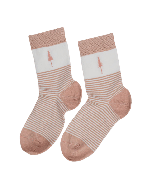 TreeSocks Standard Stripes Rose - SOCKS - NIKIN EU