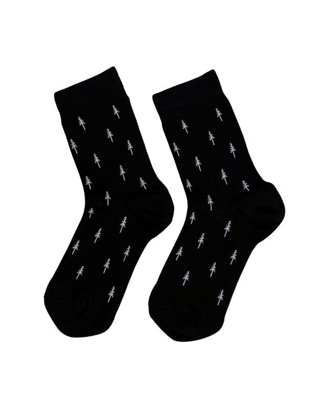 TreeSocks Standard Allover Noir