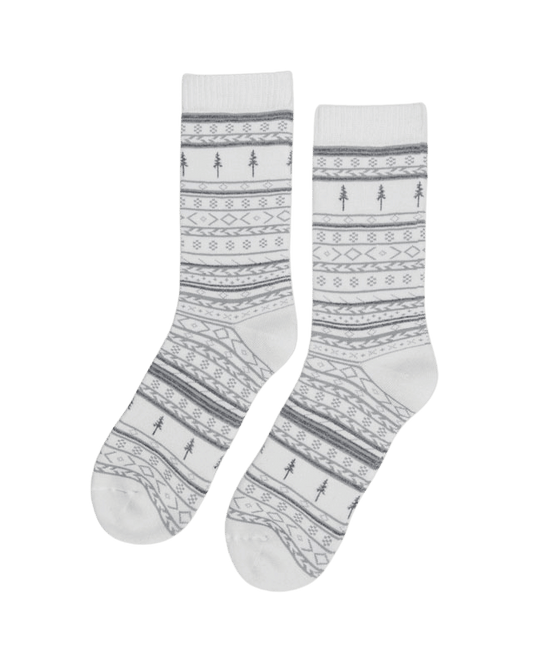 TreeSocks Cosy Gris Norvégien - SOCKS - NIKIN EU