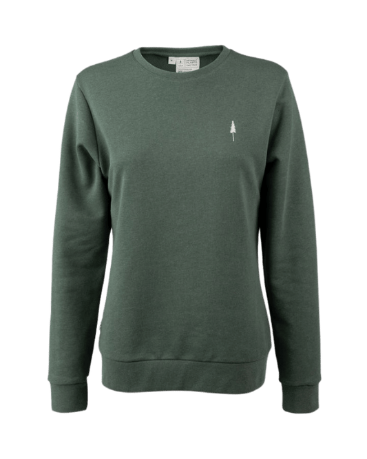 TreeSweater Women Olive Mel - SWEATER - NIKIN EU