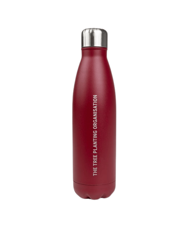 TreeBottle Personalisiert (small text) Red