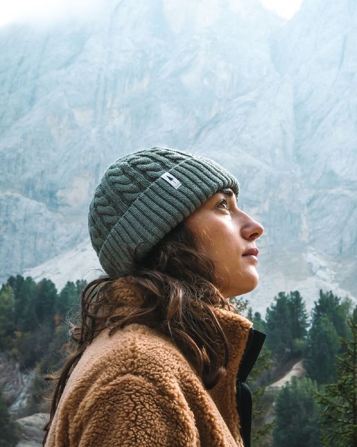 Treeanie Cable Knit Sage - BEANIE - NIKIN EU