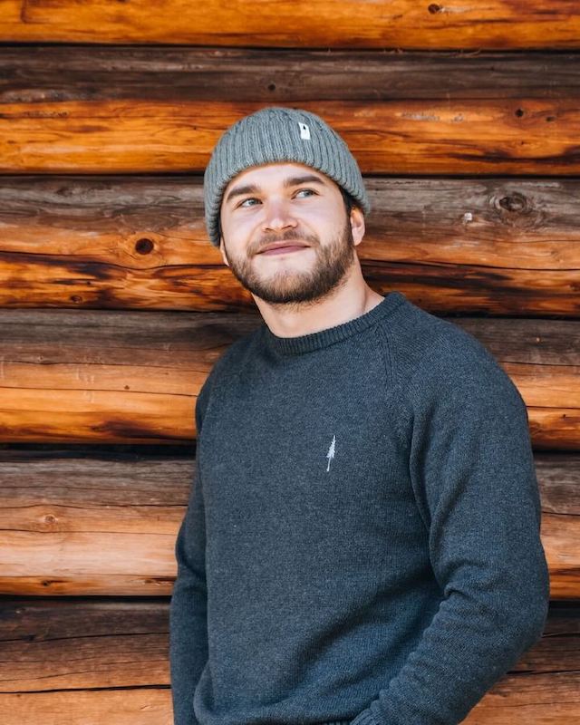 Treeanie Cable Knit Sage - BEANIE - NIKIN EU