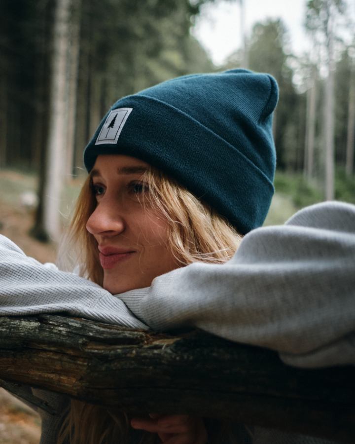 Treeanie Classic Petrol - BEANIE - NIKIN EU