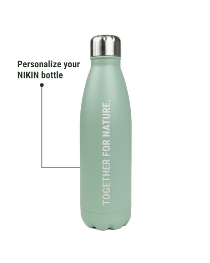 TreeBottle Personalisiert (big text) - Mint - BOTTLE - NIKIN