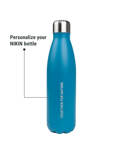 TreeBottle Personalisiert (small text) - Turquoise - BOTTLE - NIKIN