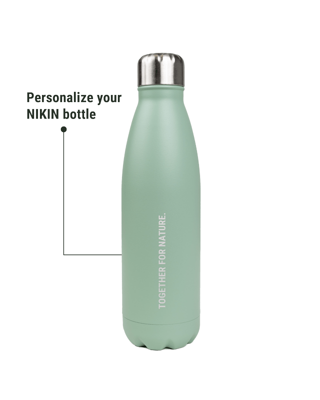 TreeBottle Personalisiert (small text) - Mint - BOTTLE - NIKIN