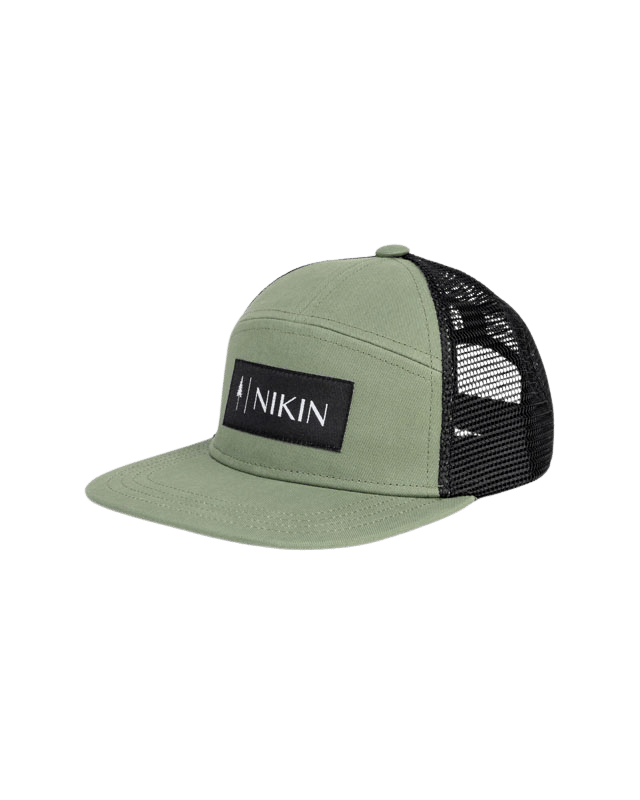 TreeCap 7Panel Trucker NIKIN Kids - Cornichon - Enfants - NIKIN