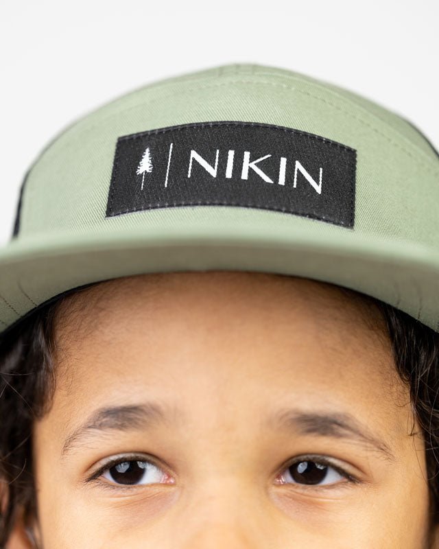 TreeCap 7Panel Trucker NIKIN Kids - Cornichon - Enfants - NIKIN