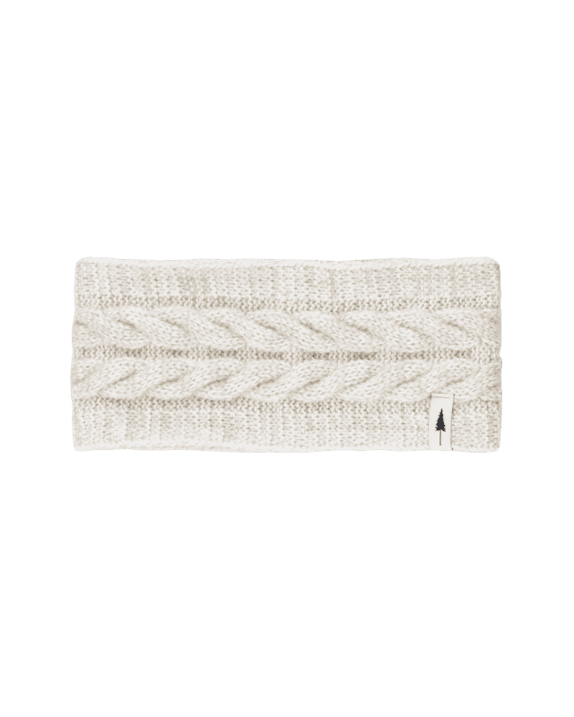 TreeHeadband Cable Knit - Craie - HEADBAND - NIKIN