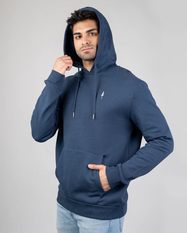 TreeHoodie - Navy - HOODIE - NIKIN