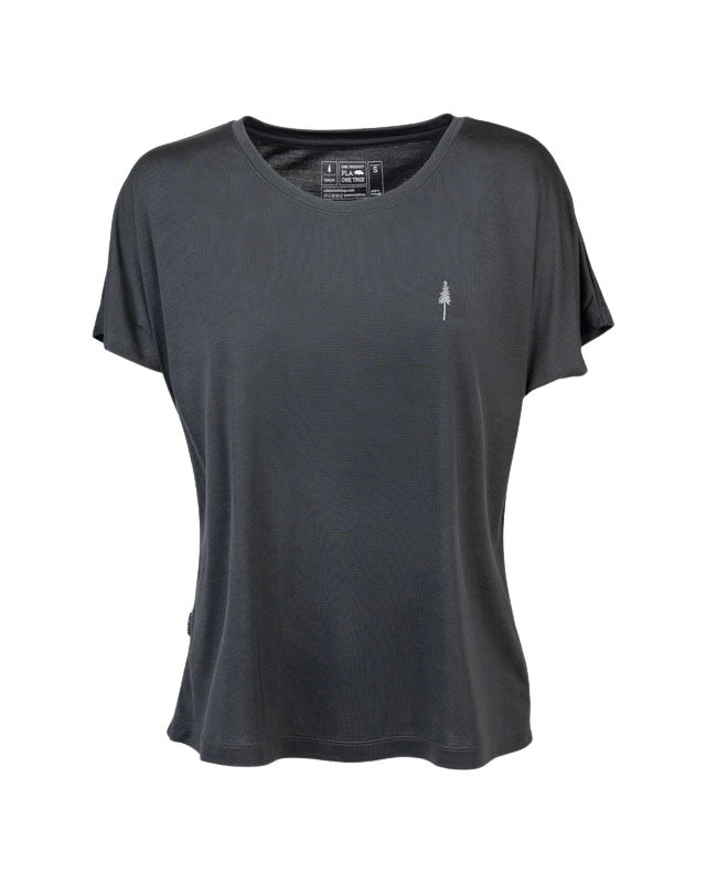 TreeShirt Dolman Femmes - Dark Anthracite - TSHIRT - NIKIN