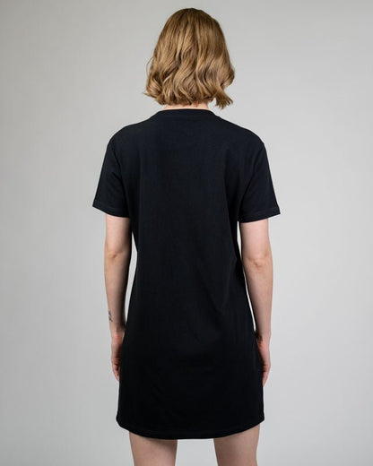 TreeShirt Dress Women - Black - DRESS - NIKIN