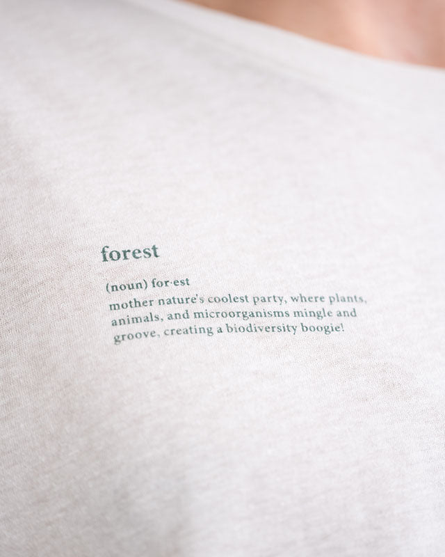 TreeShirt Forest Ecosystem - Pumice - exclude - NIKIN