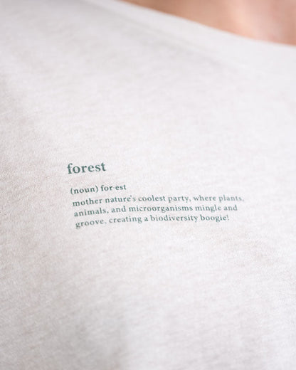 TreeShirt Forest Ecosystem - Pumice - TSHIRT - NIKIN